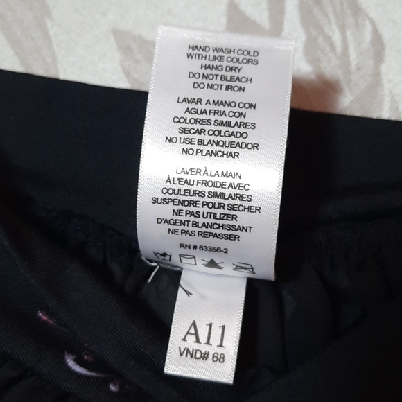 Beautifully Decorated Pull On Georgette Skirt - Picture 7 of 7